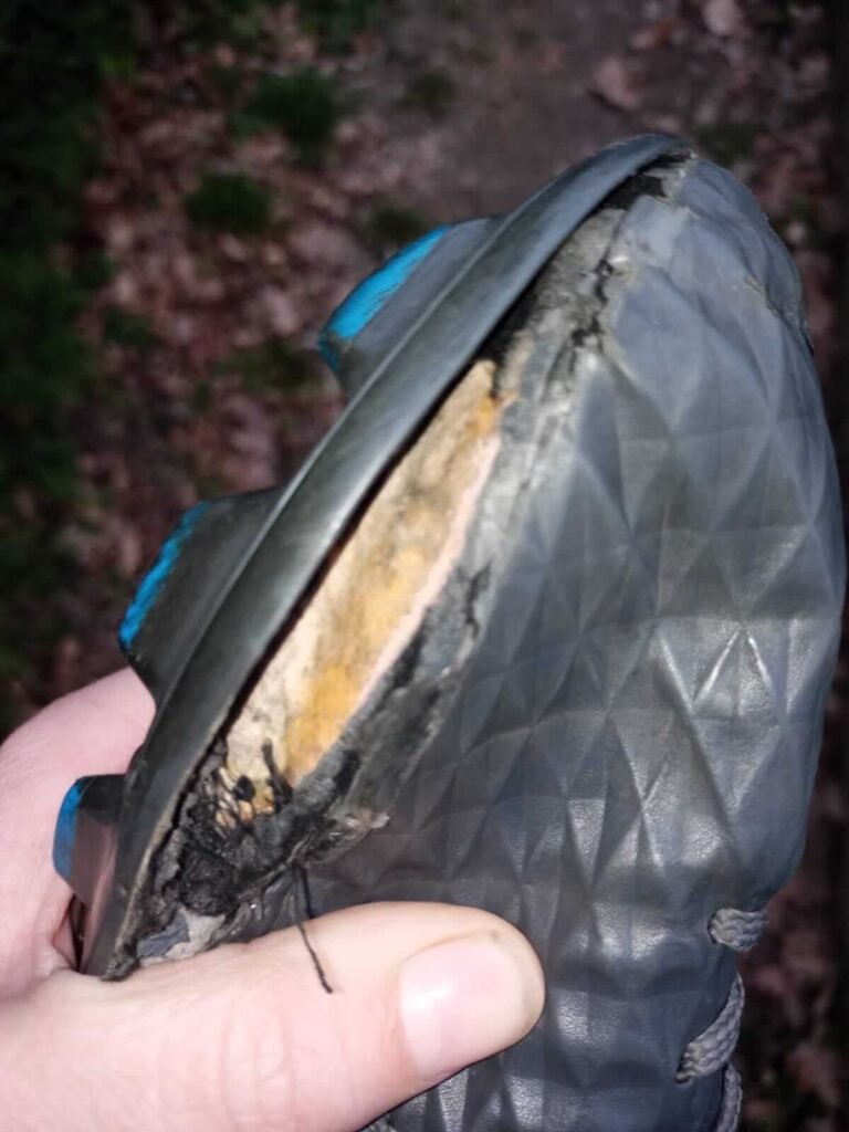 Stukke voetbalschoen